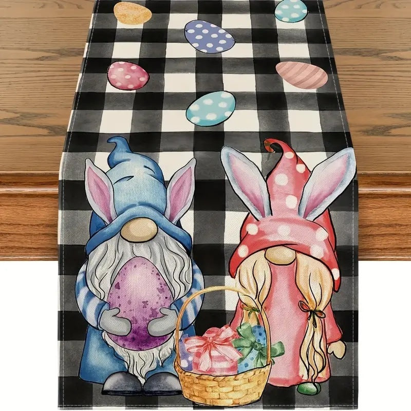 Easter Table Runner Rabbit