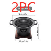 Mini BBQ Grill Meat Tools