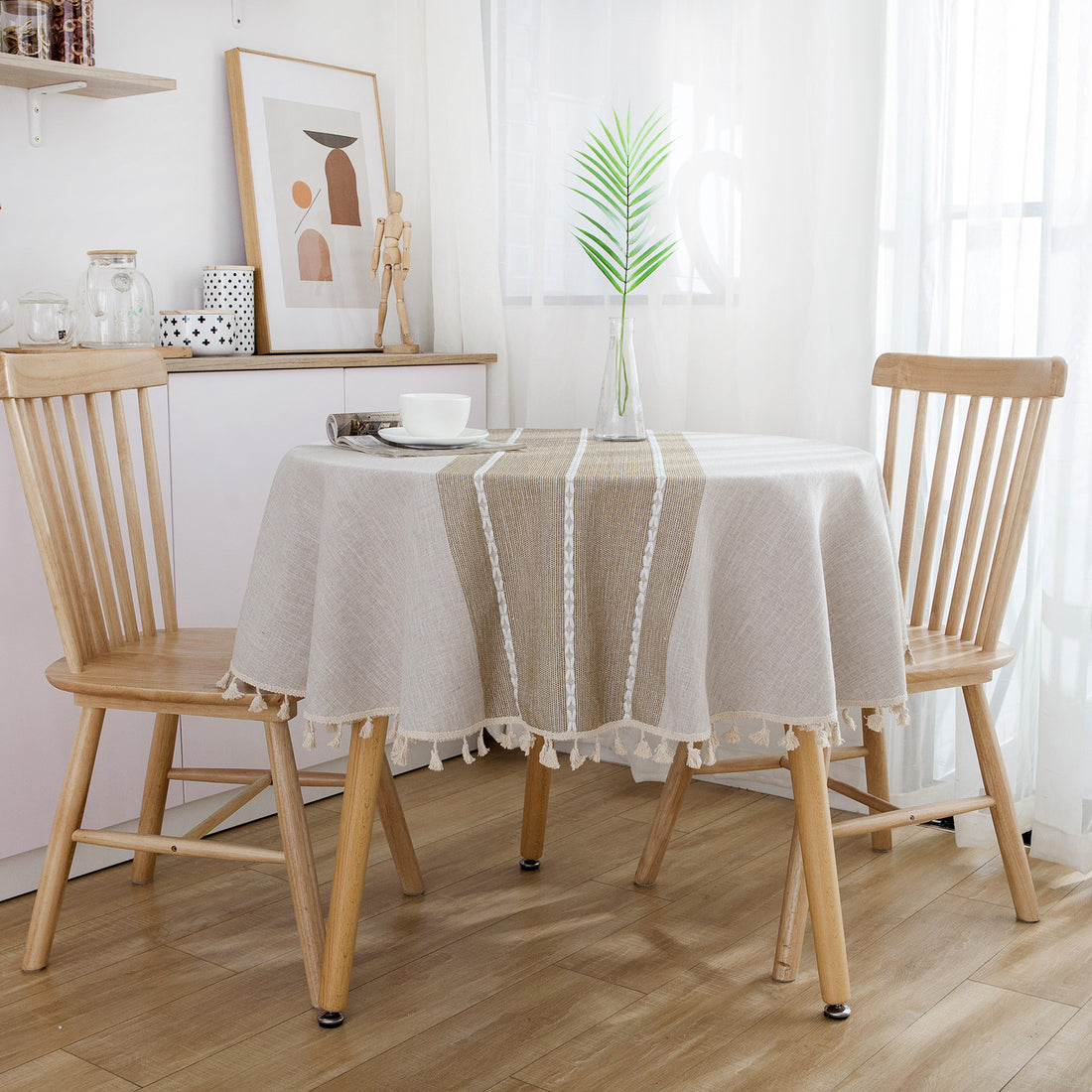 Japanese Style Cotton And Linen Table