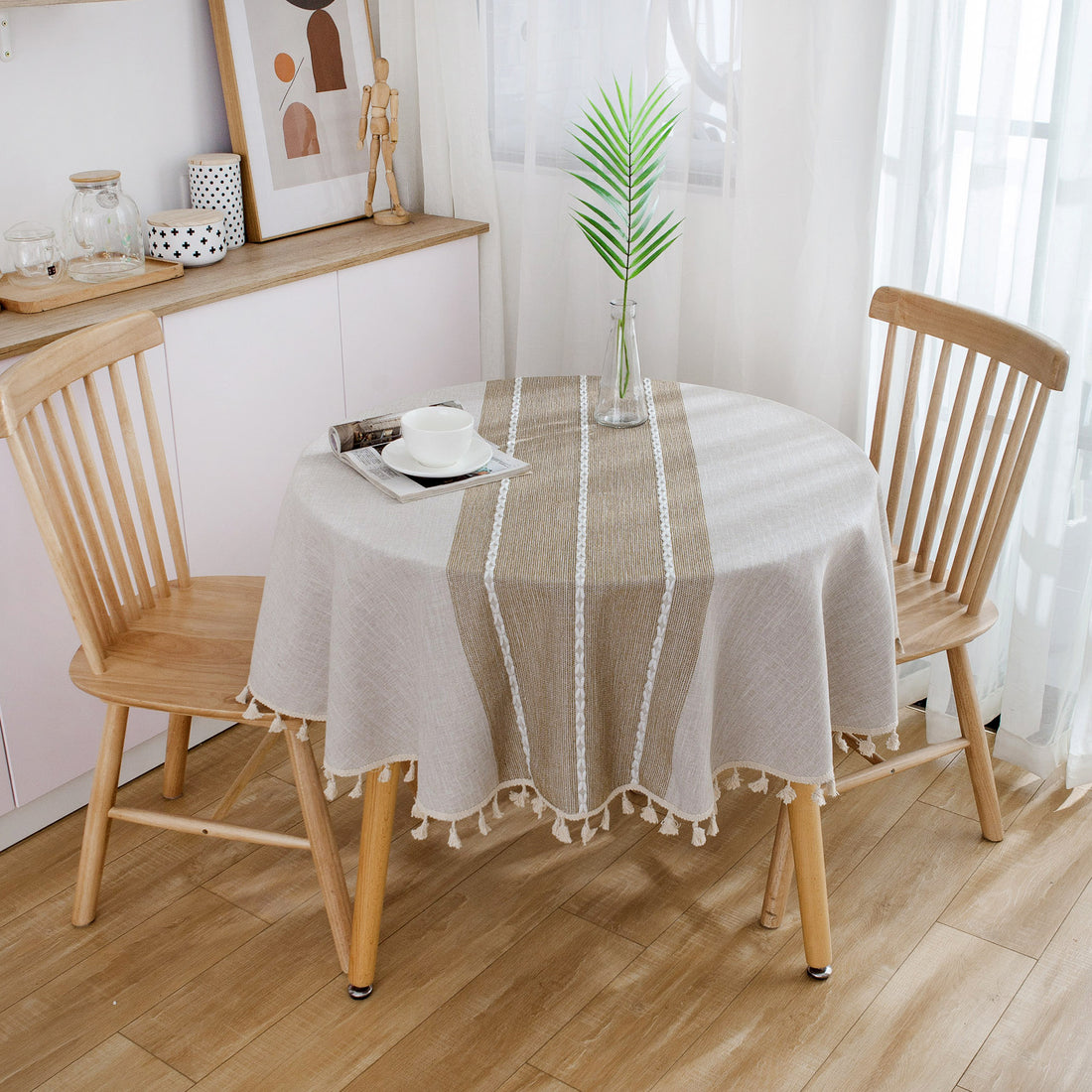 Japanese Style Cotton And Linen Table