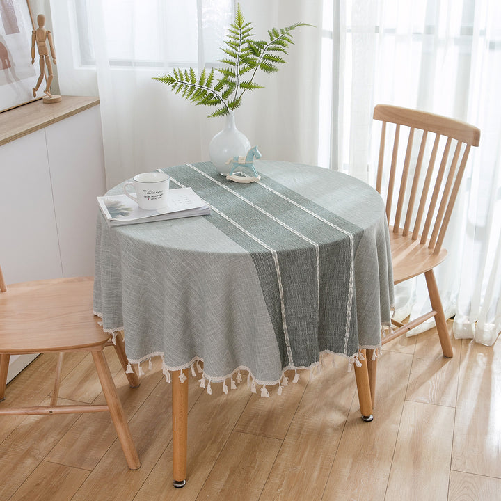 Japanese Style Cotton And Linen Table