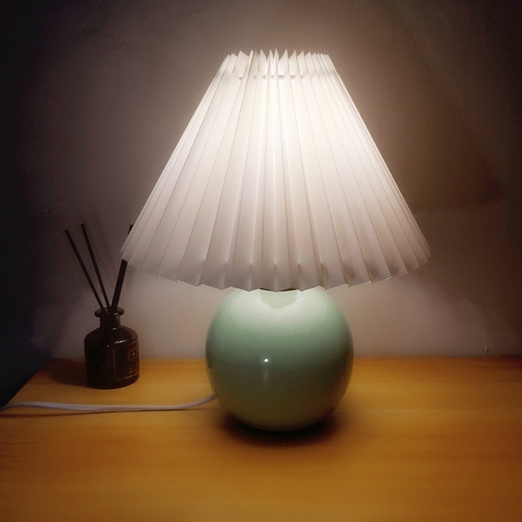 Bedside table lamp decoration