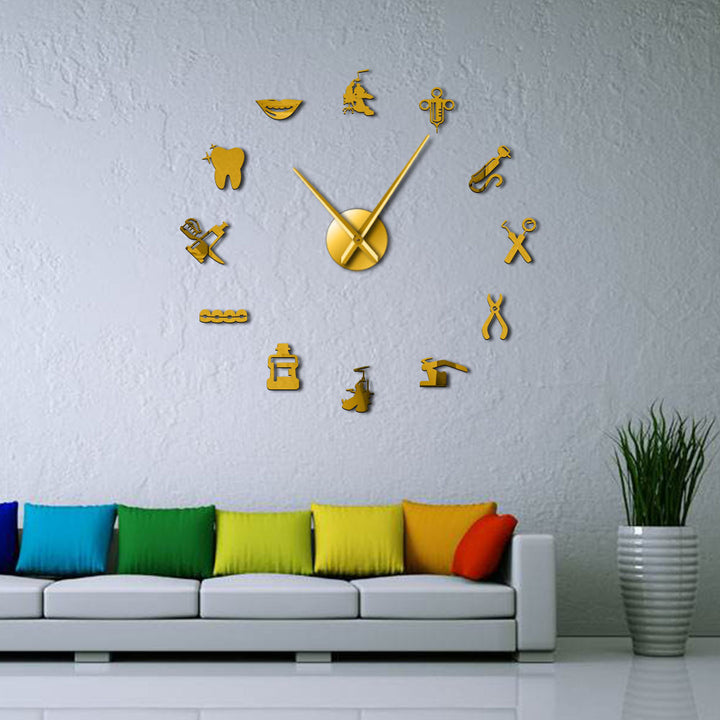 Home Decoration Wall Sticker Clock