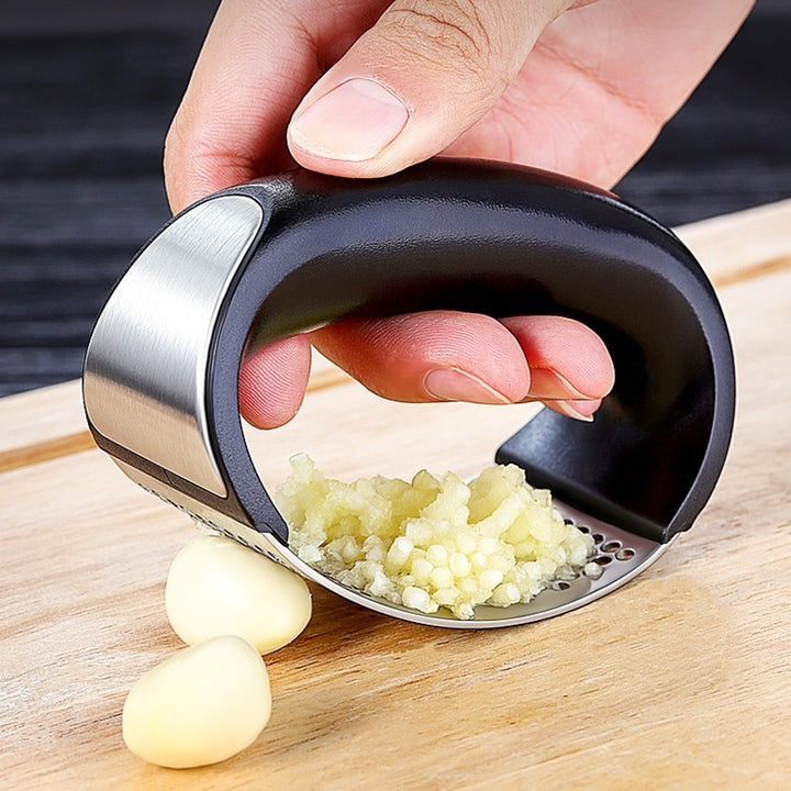 Anual Stainless Steel Garlic Press Manual Garlic Mincer Chopping Garlic