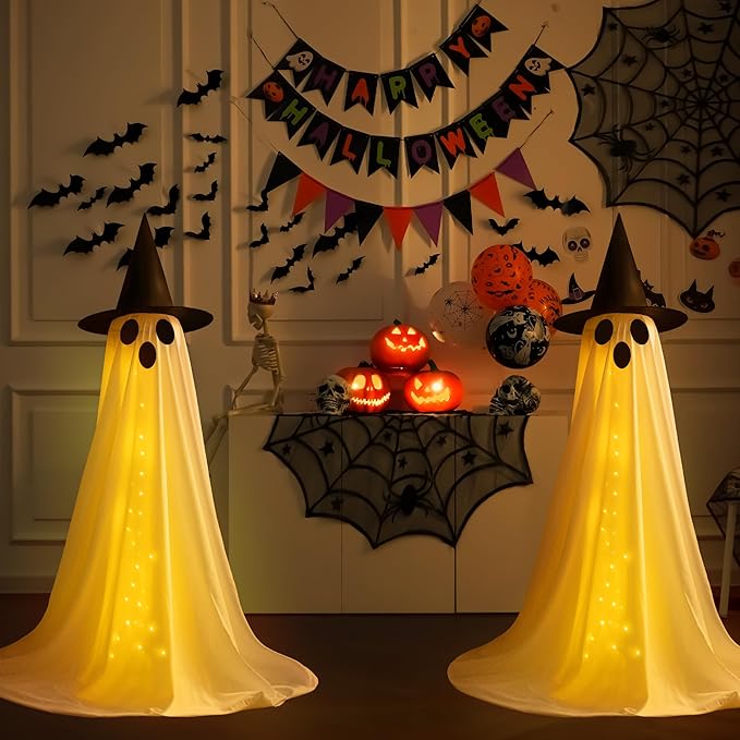 Light Up Ghost Decorations