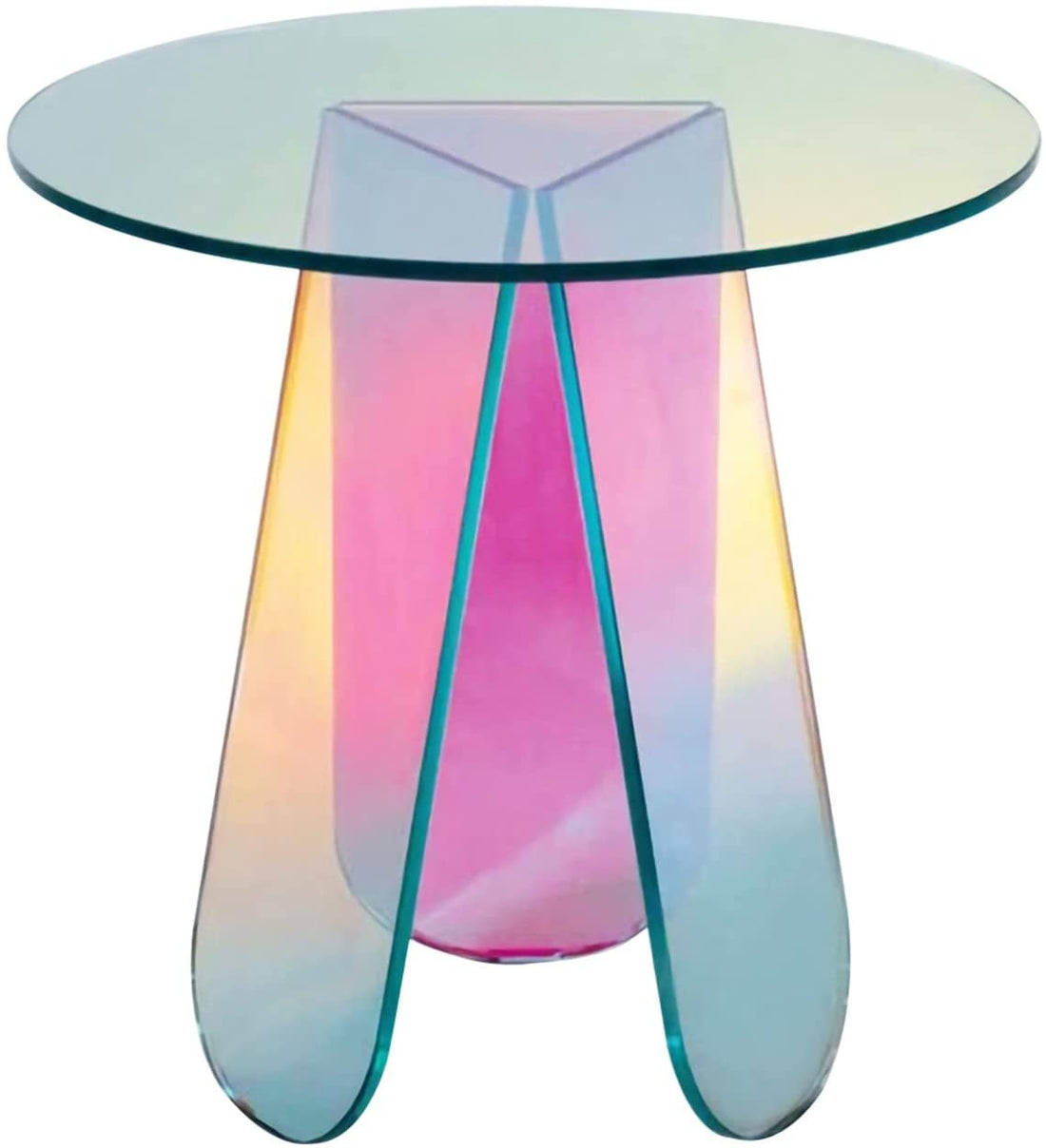 Acrylic Rainbow Color Coffee Table