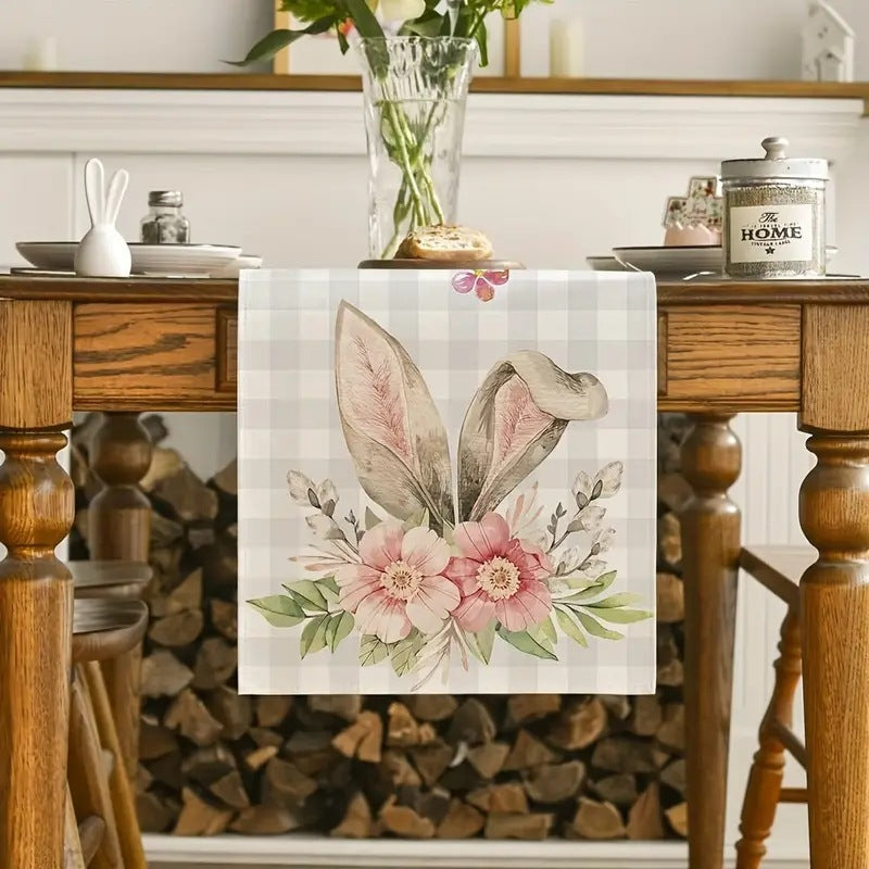 Easter Table Runner Rabbit