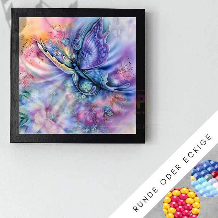 Abstract Butterfly Diamond Painting